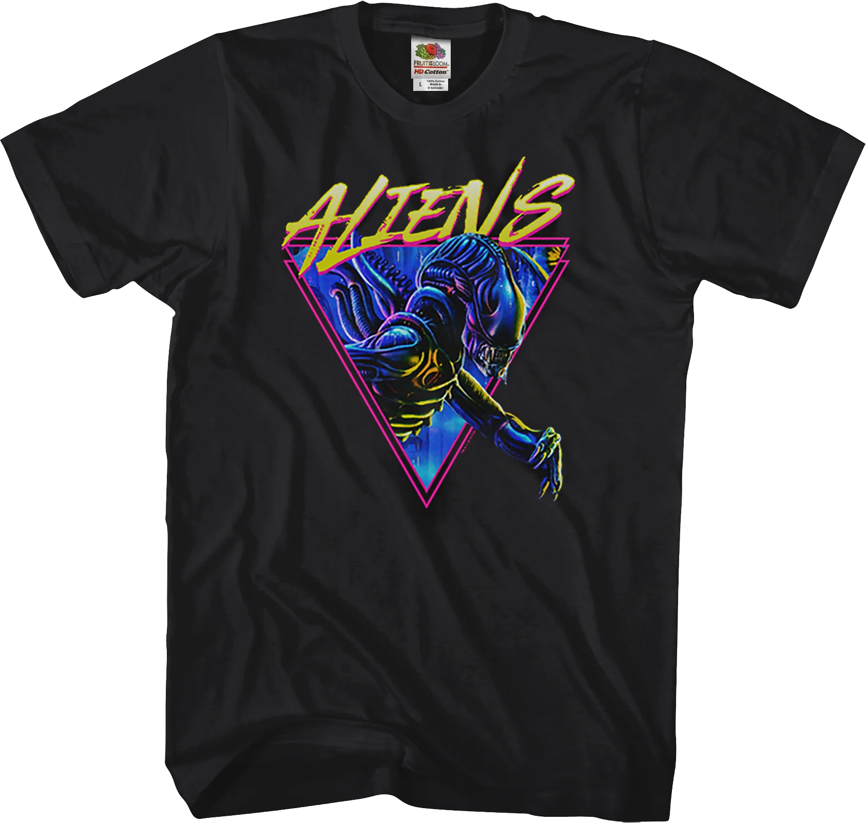 Neon Aliens T-Shirt