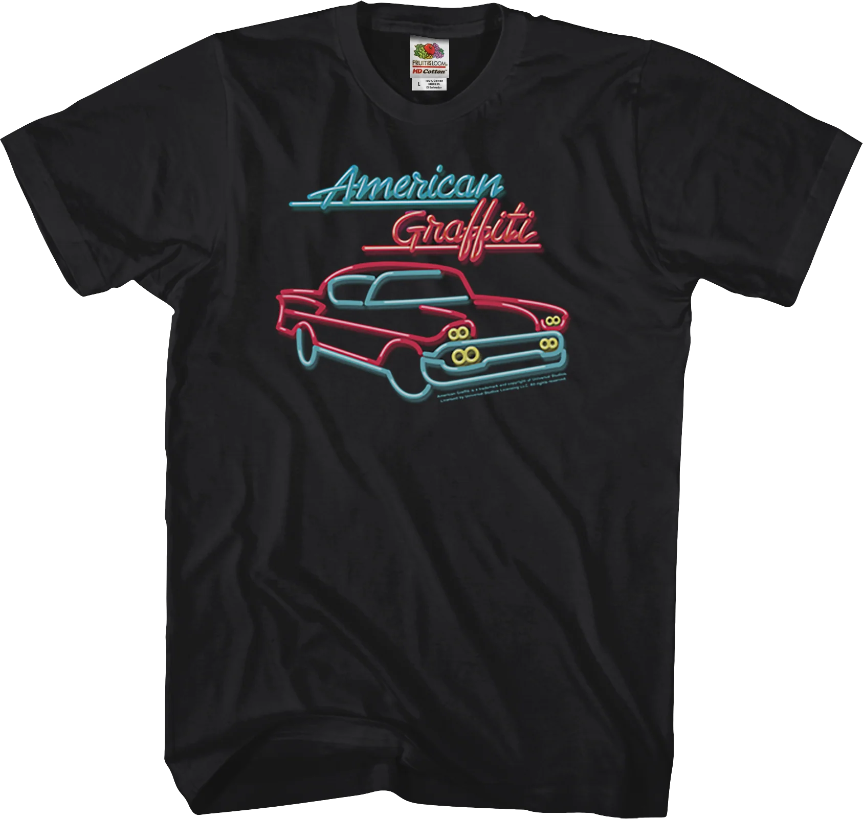 Neon American Graffiti T-Shirt
