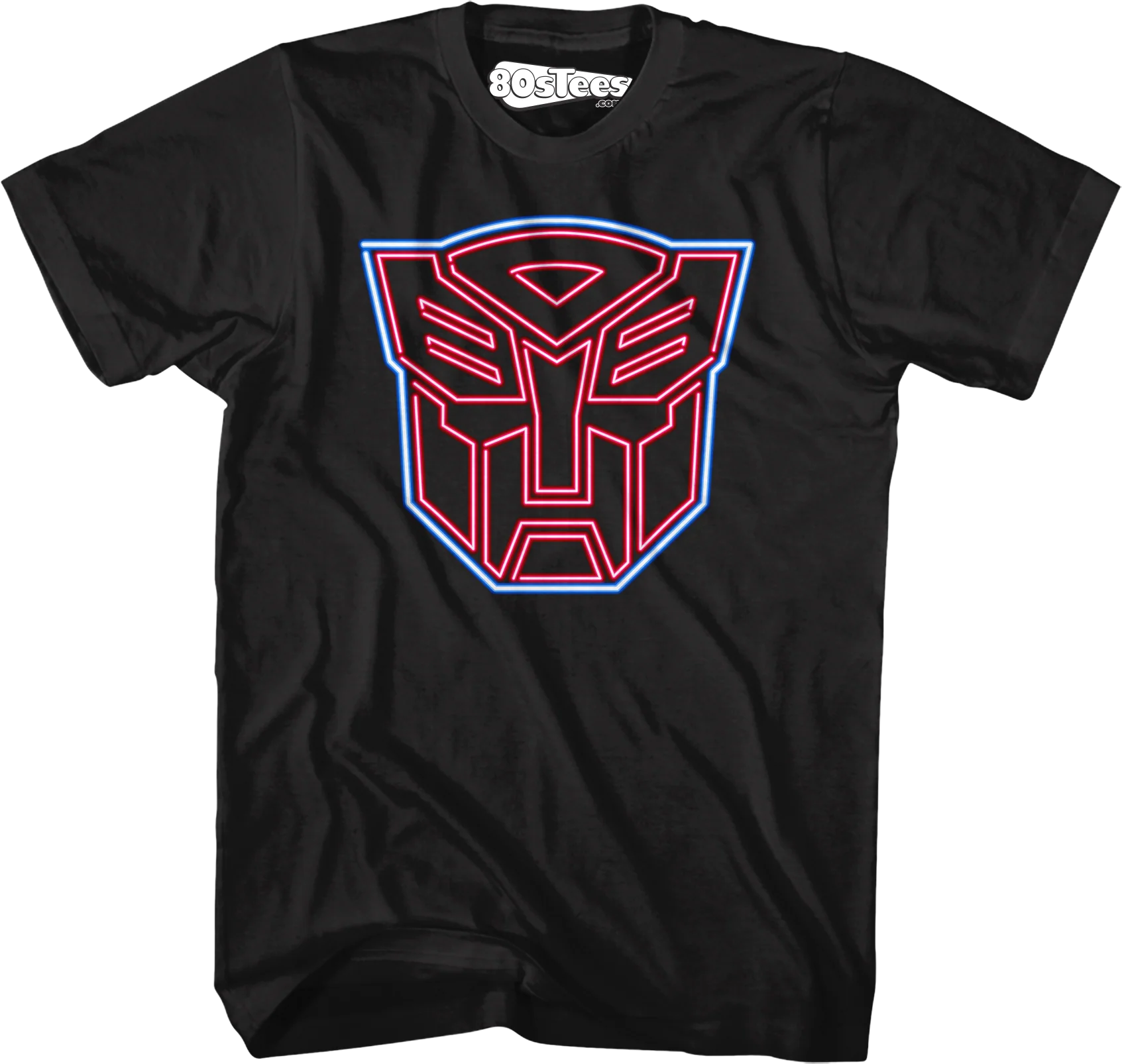 Neon Autobots Logo Transformers T-Shirt