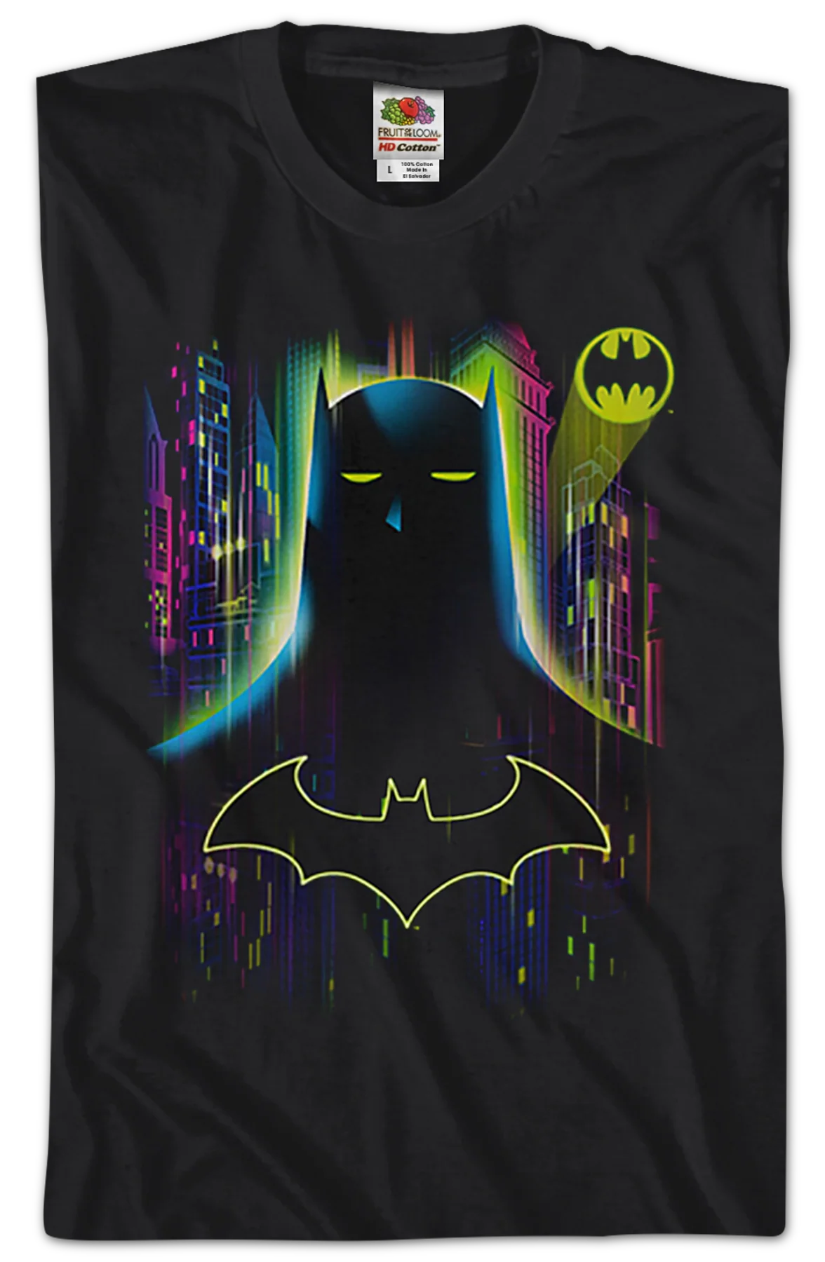 Neon Batman T-Shirt - Image 2