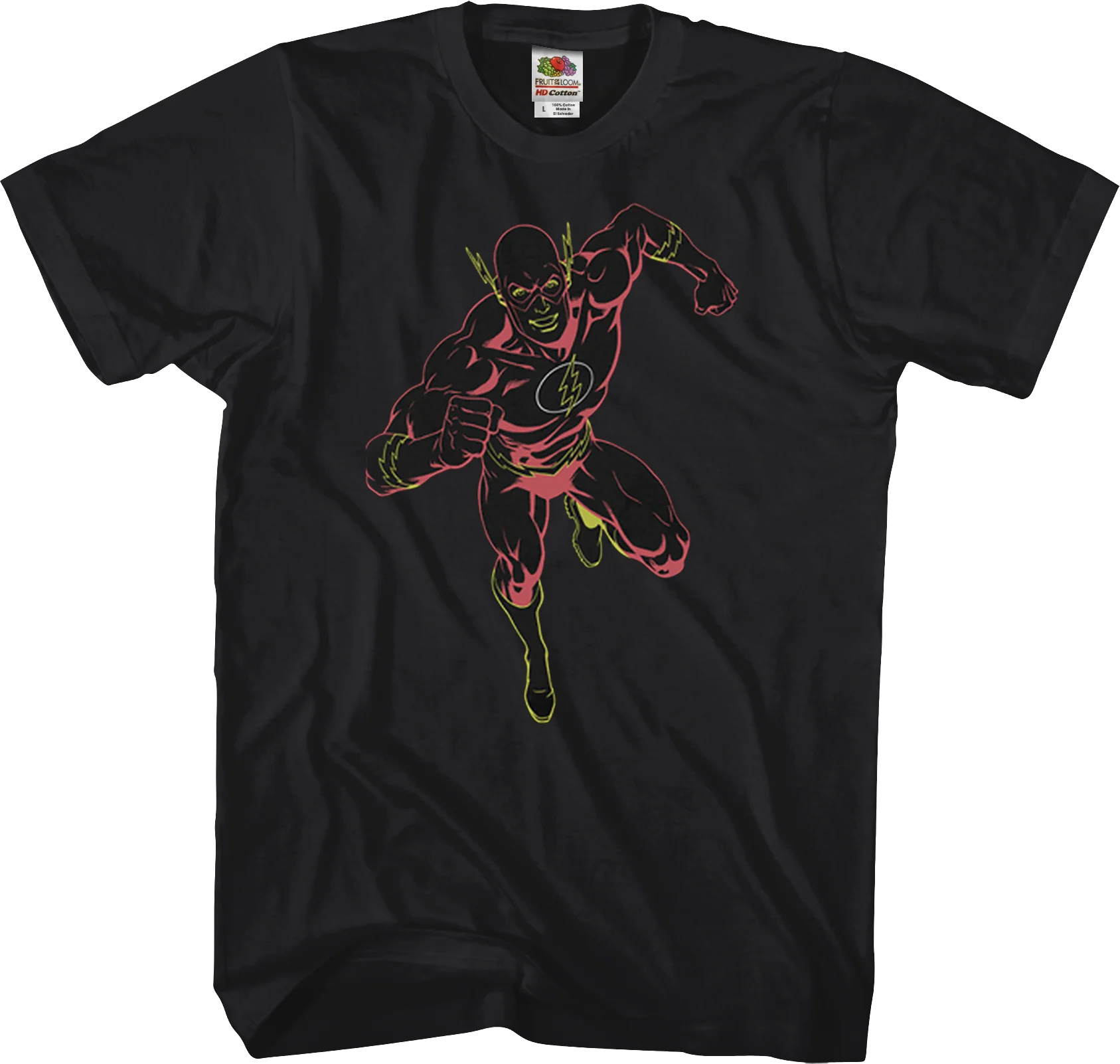 Neon Flash DC Comics T-Shirt