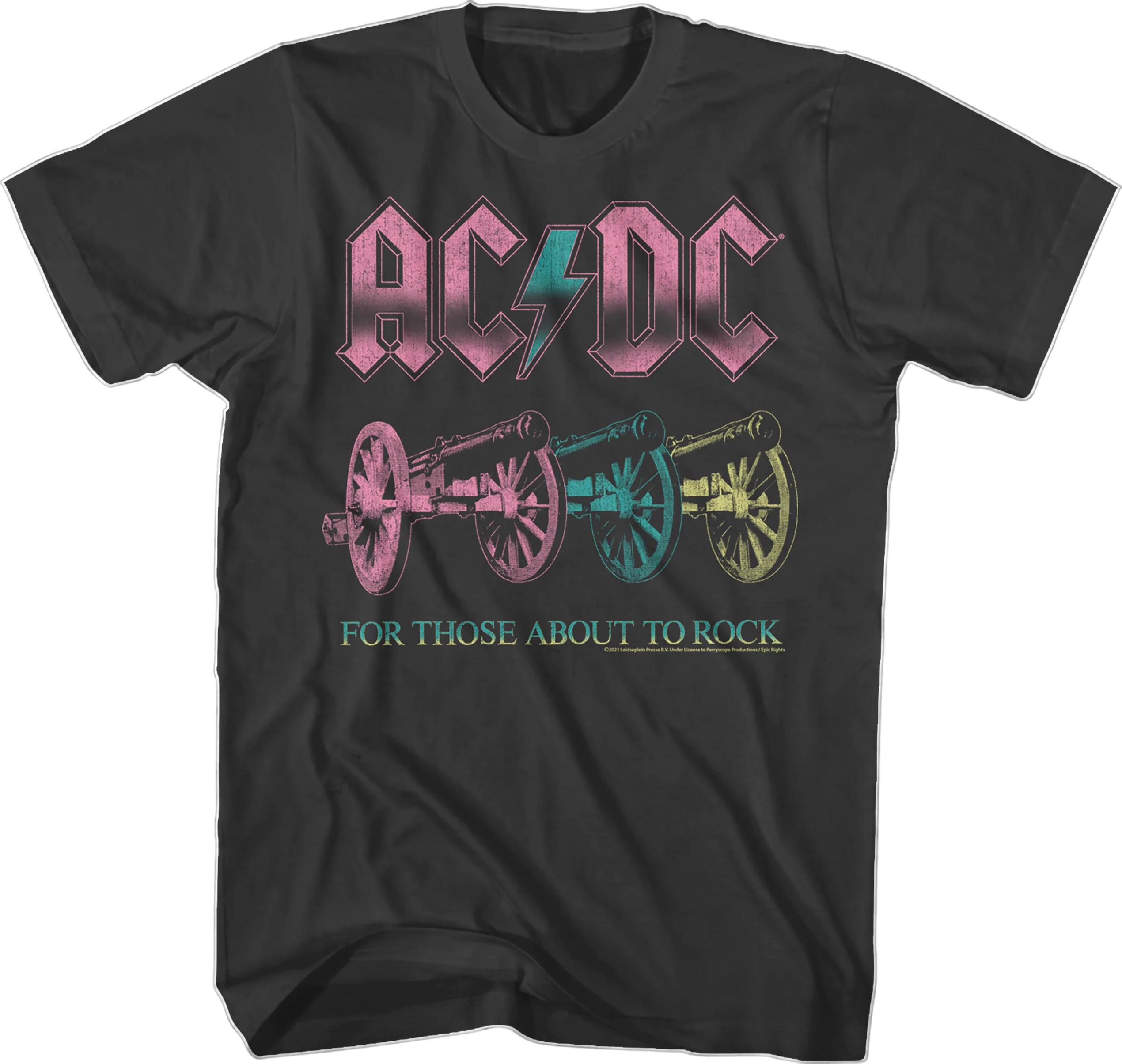 Neon For Those About To Rock ACDC Shirt
