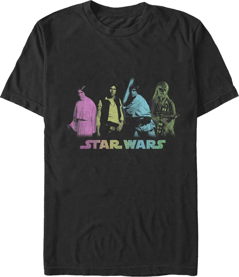 Neon Heroes Star Wars T-Shirt