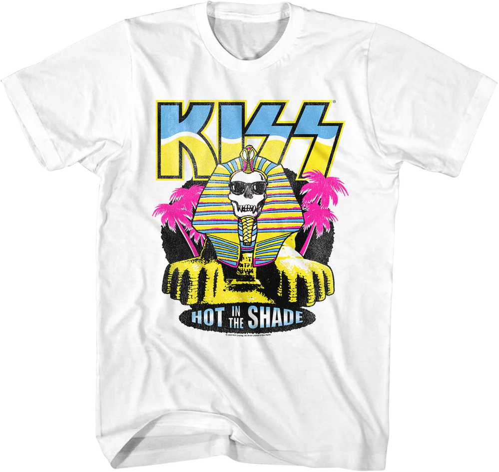 Neon Hot In The Shade KISS T-Shirt