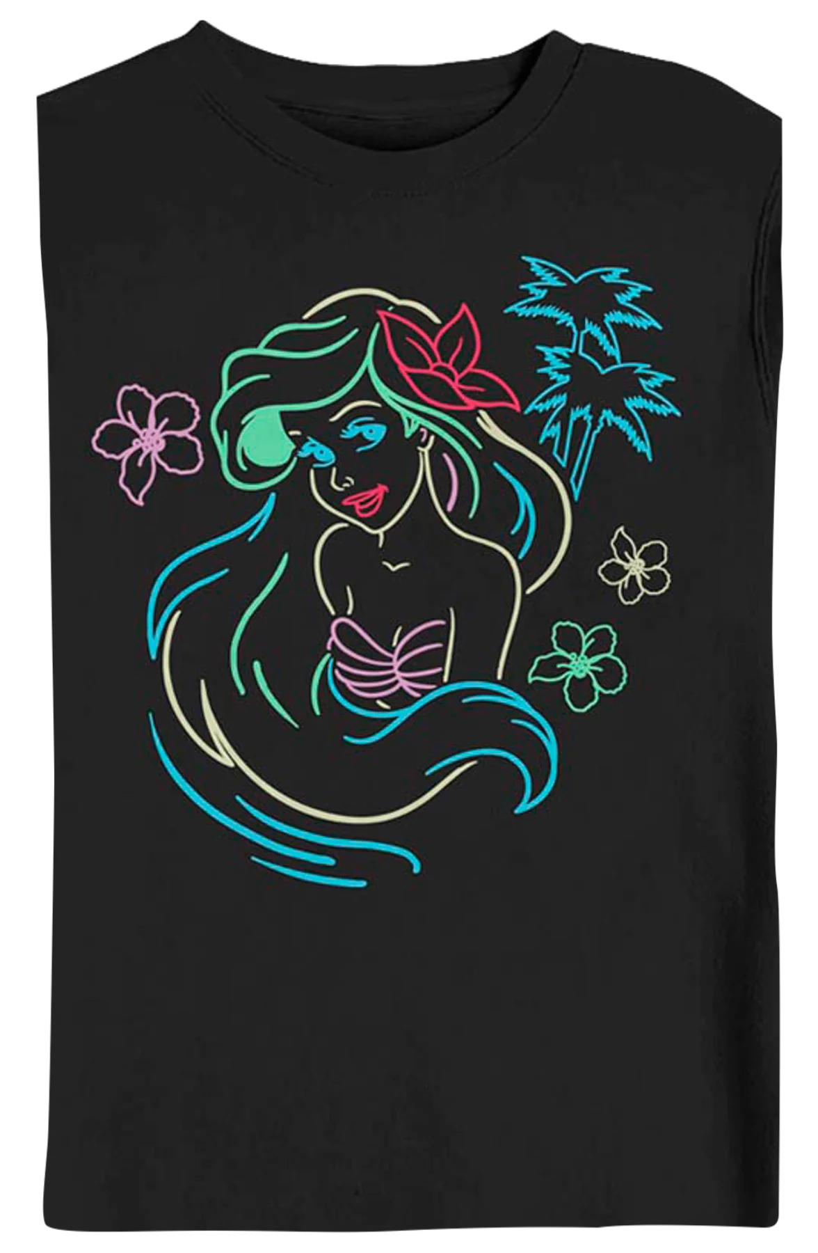 Neon Little Mermaid Sweatshirt - Image 2
