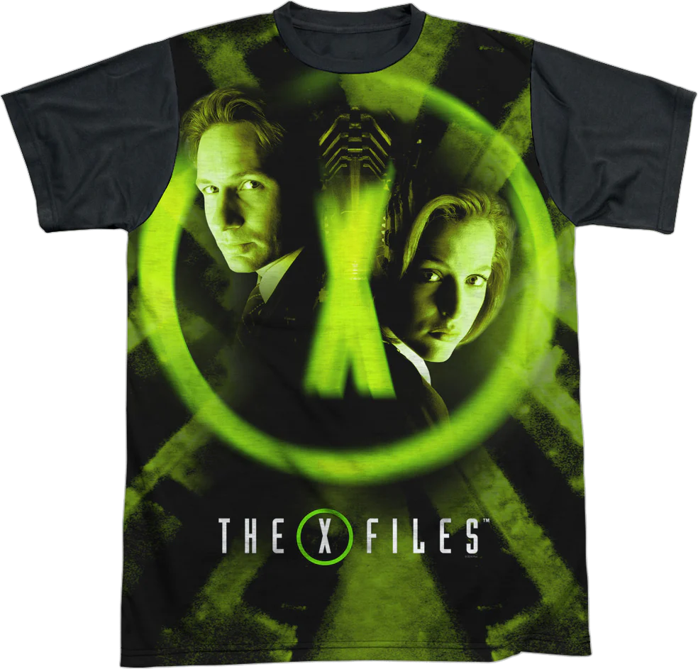 Neon Logo X-Files T-Shirt