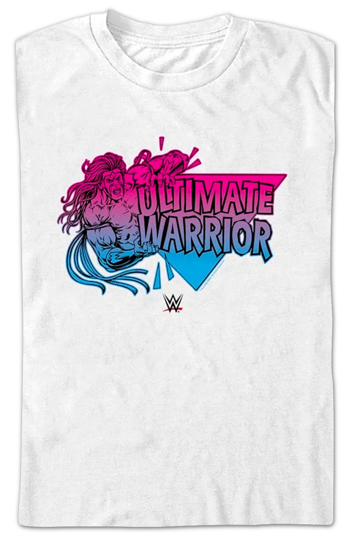 Neon Name Ultimate Warrior T-Shirt - Image 2