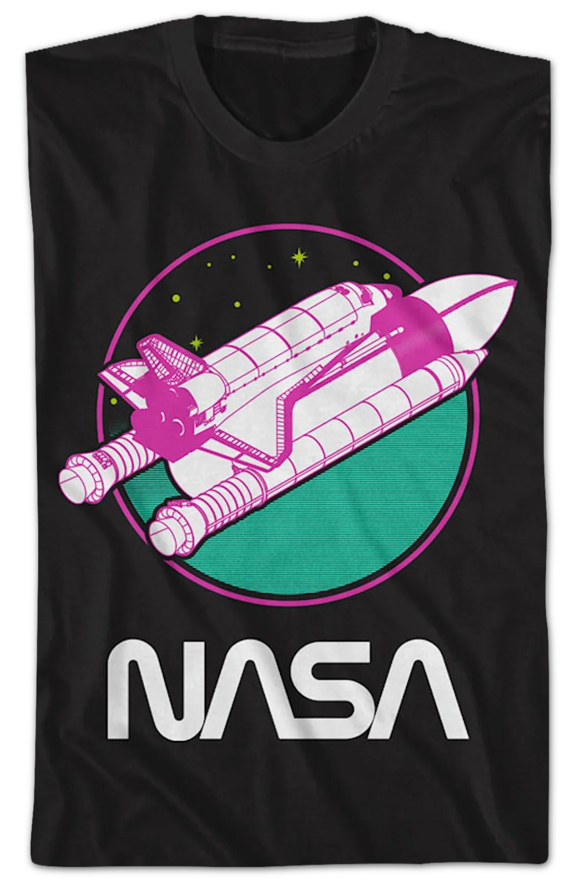 Neon Orbiter NASA T-Shirt - Image 2