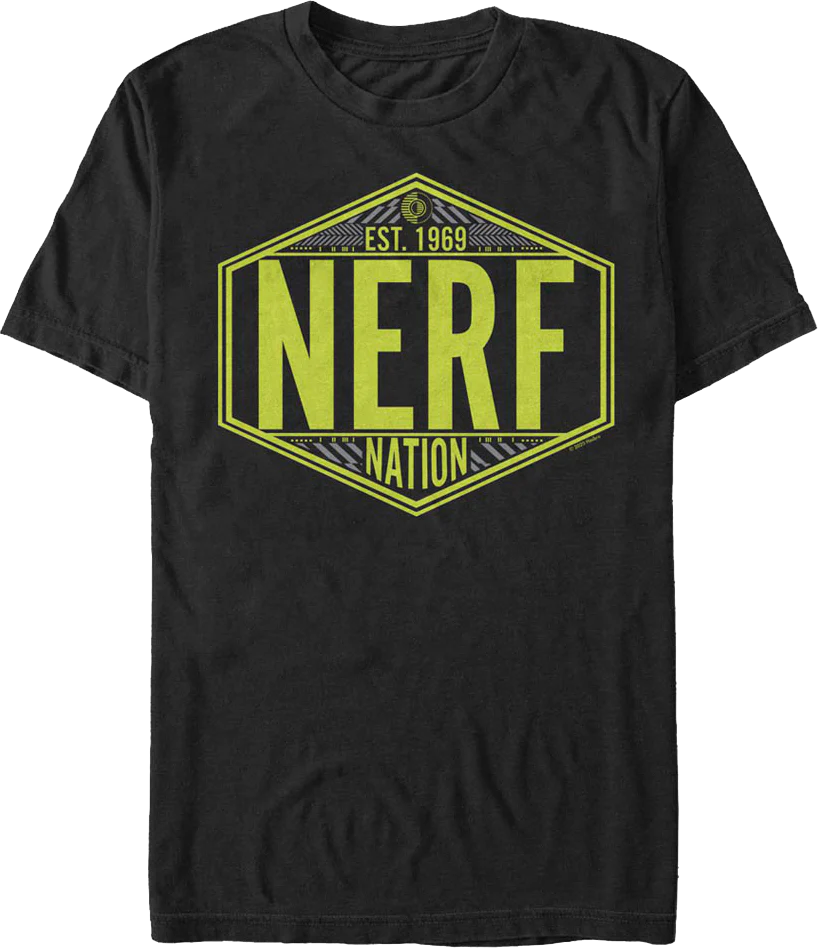 Nerf Nation Est. 1969 Nerf T-Shirt