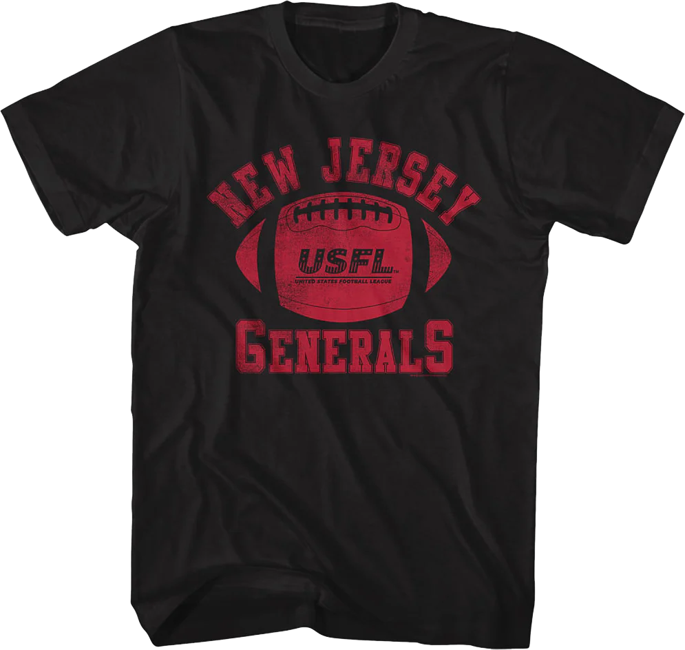 New Jersey Generals Football USFL T-Shirt