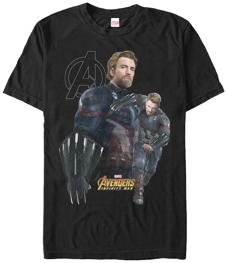 New Shield Captain America T-Shirt