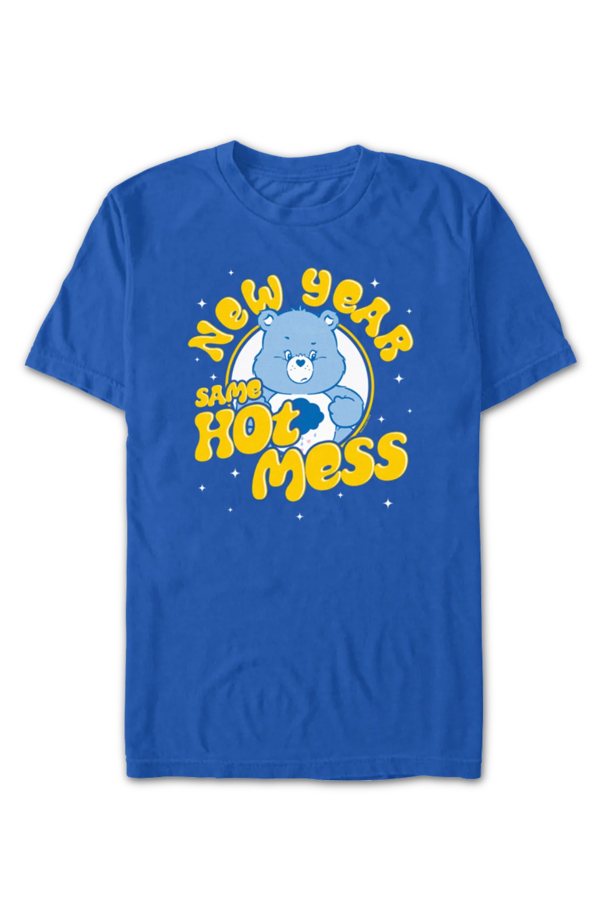 New Year Same Hot Mess Care Bears T-Shirt - Image 2