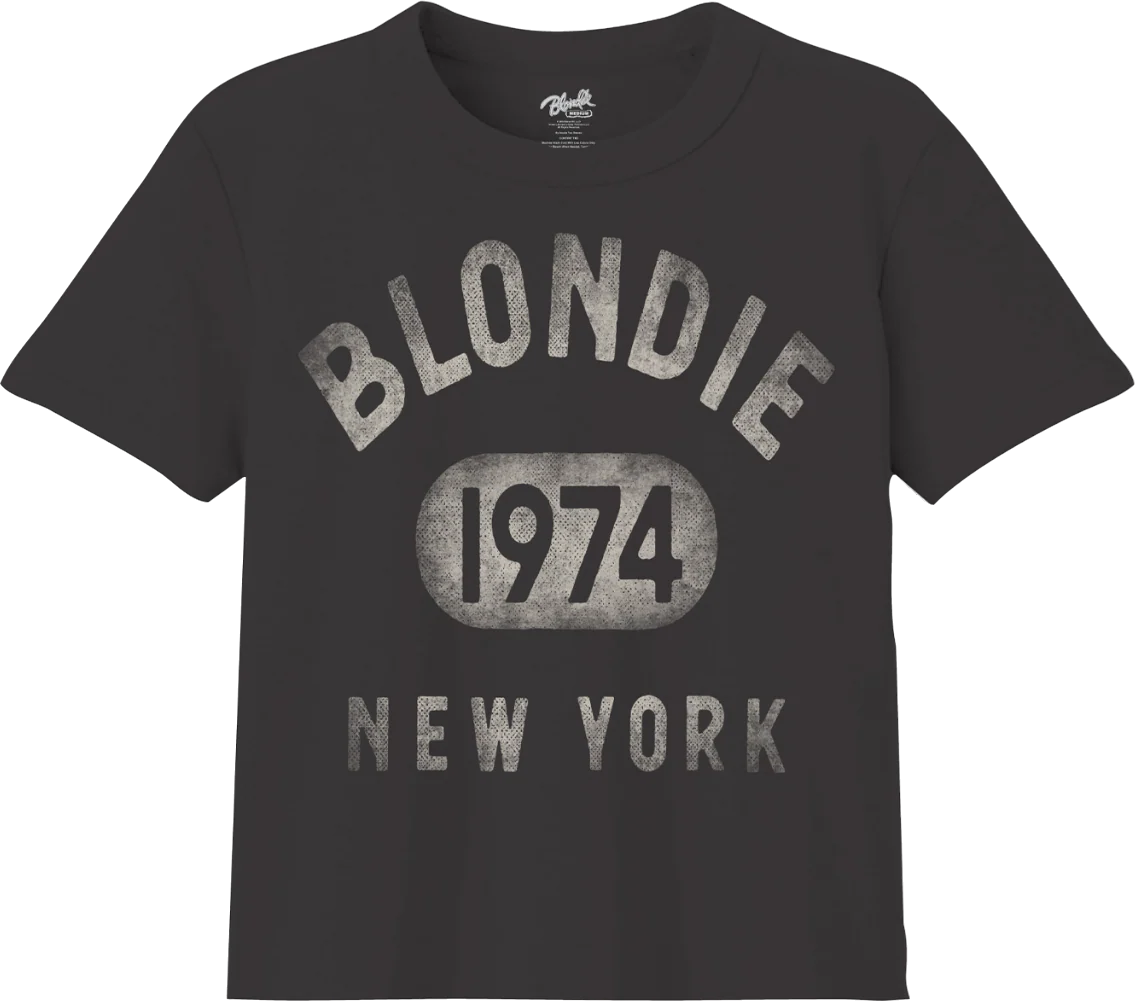 New York 1974 Blondie Crop Top