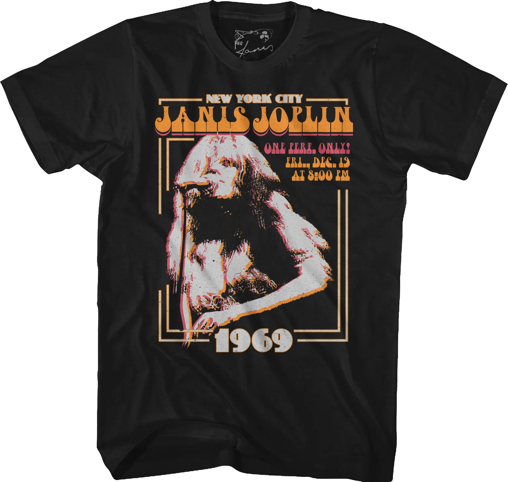 New York City Janis Joplin T-Shirt