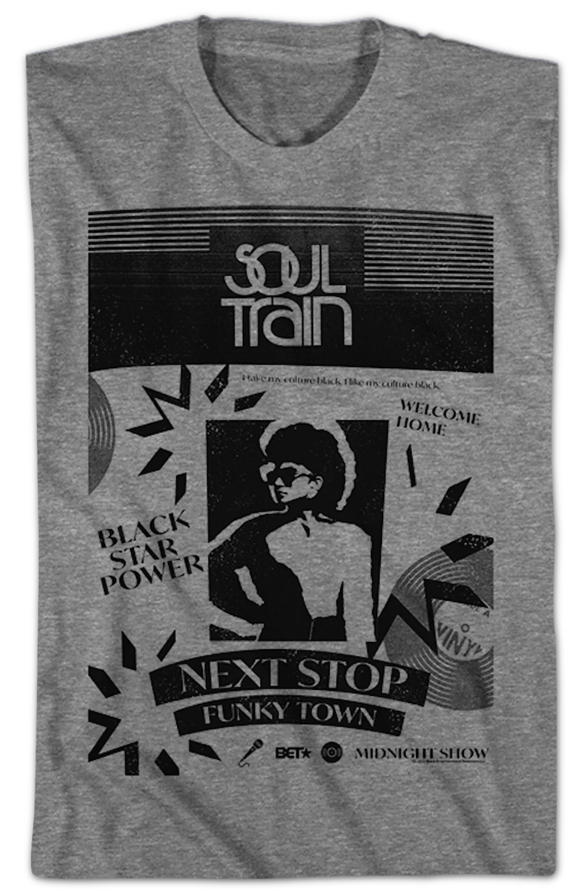 Next Stop Funky Town Soul Train T-Shirt - Image 2