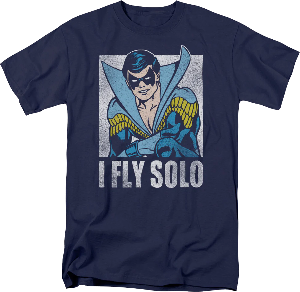 Nightwing I Fly Solo DC Comics T-Shirt
