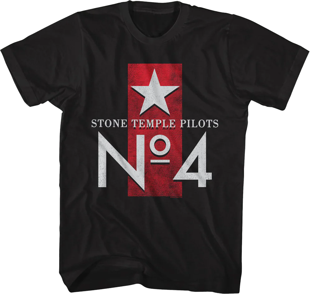 No. 4 Star Stone Temple Pilots T-Shirt