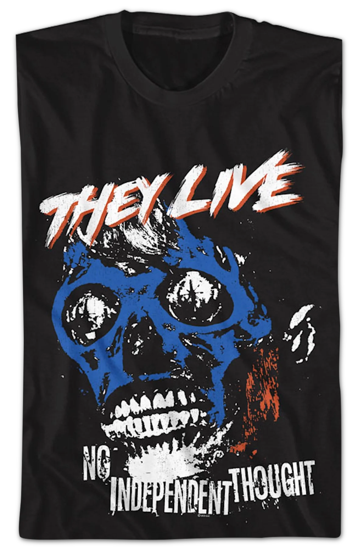 No Independent Thought They Live T-Shirt - Image 2