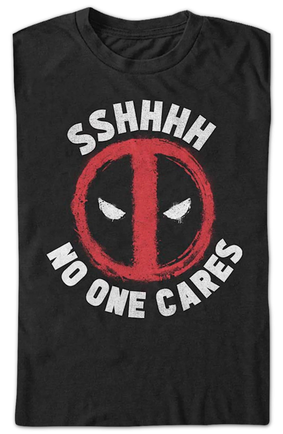 No One Cares Deadpool T-Shirt - Image 2