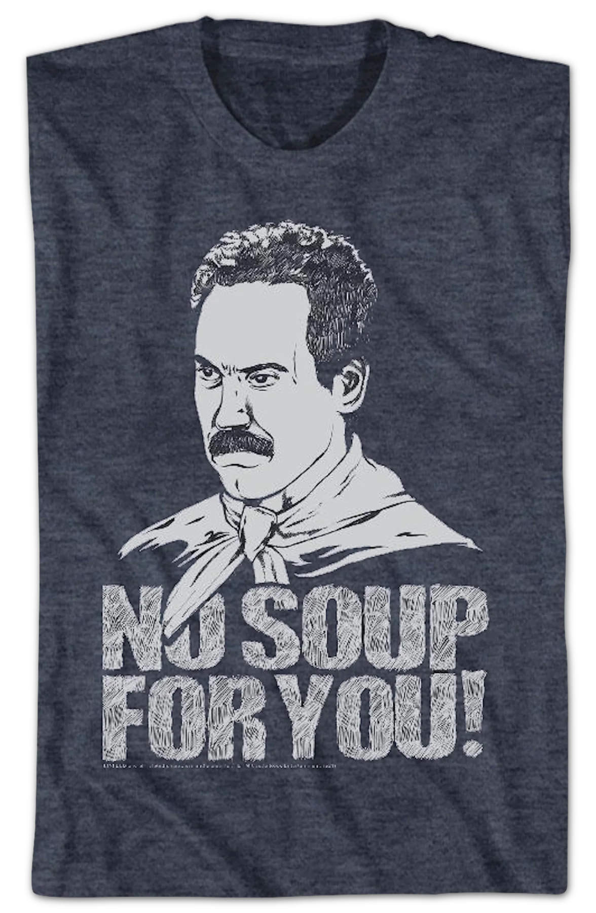No Soup For You Seinfeld T-Shirt - Image 2