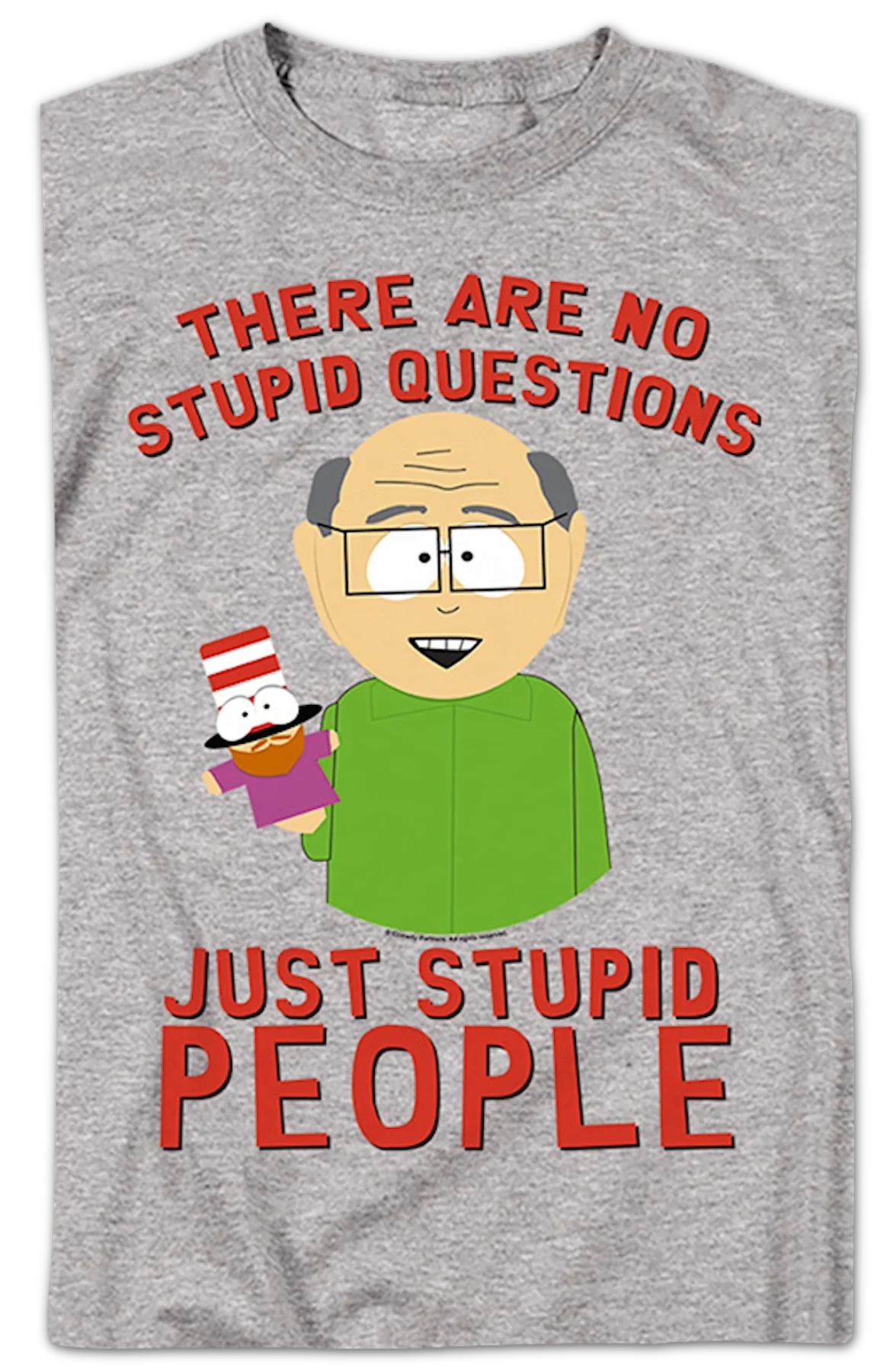 No Stupid Questions South Park T-Shirt - Image 2