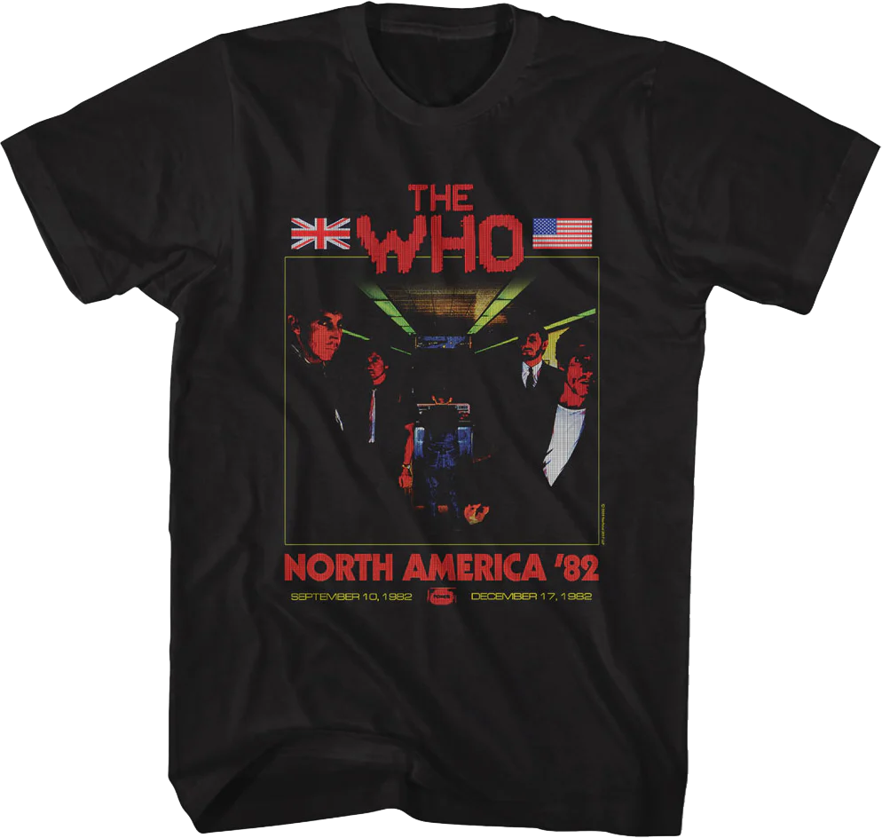 North America '82 Tour The Who T-Shirt