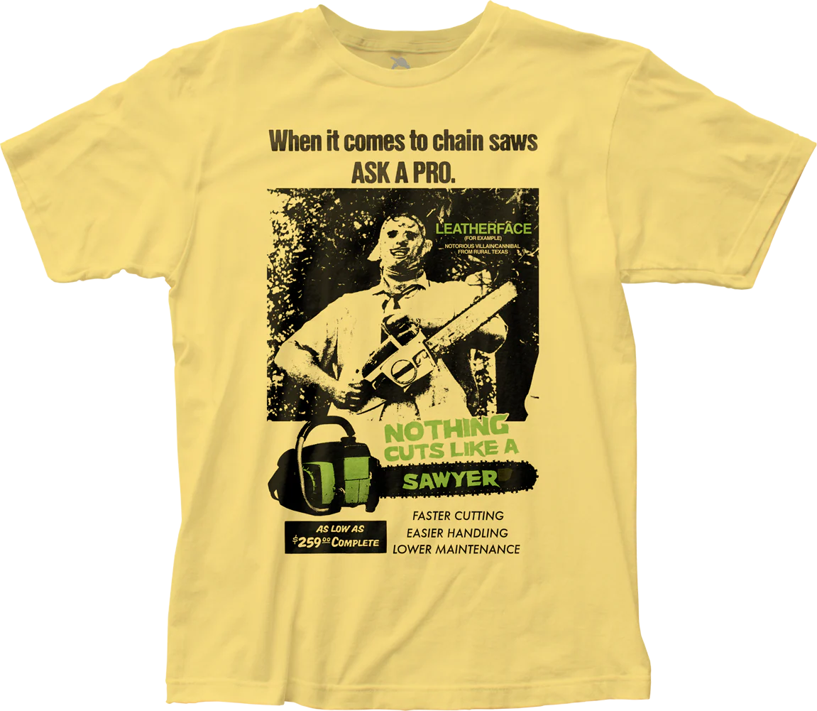 Nothing Cuts Like A Sawyer Texas Chainsaw Massacre T-Shirt