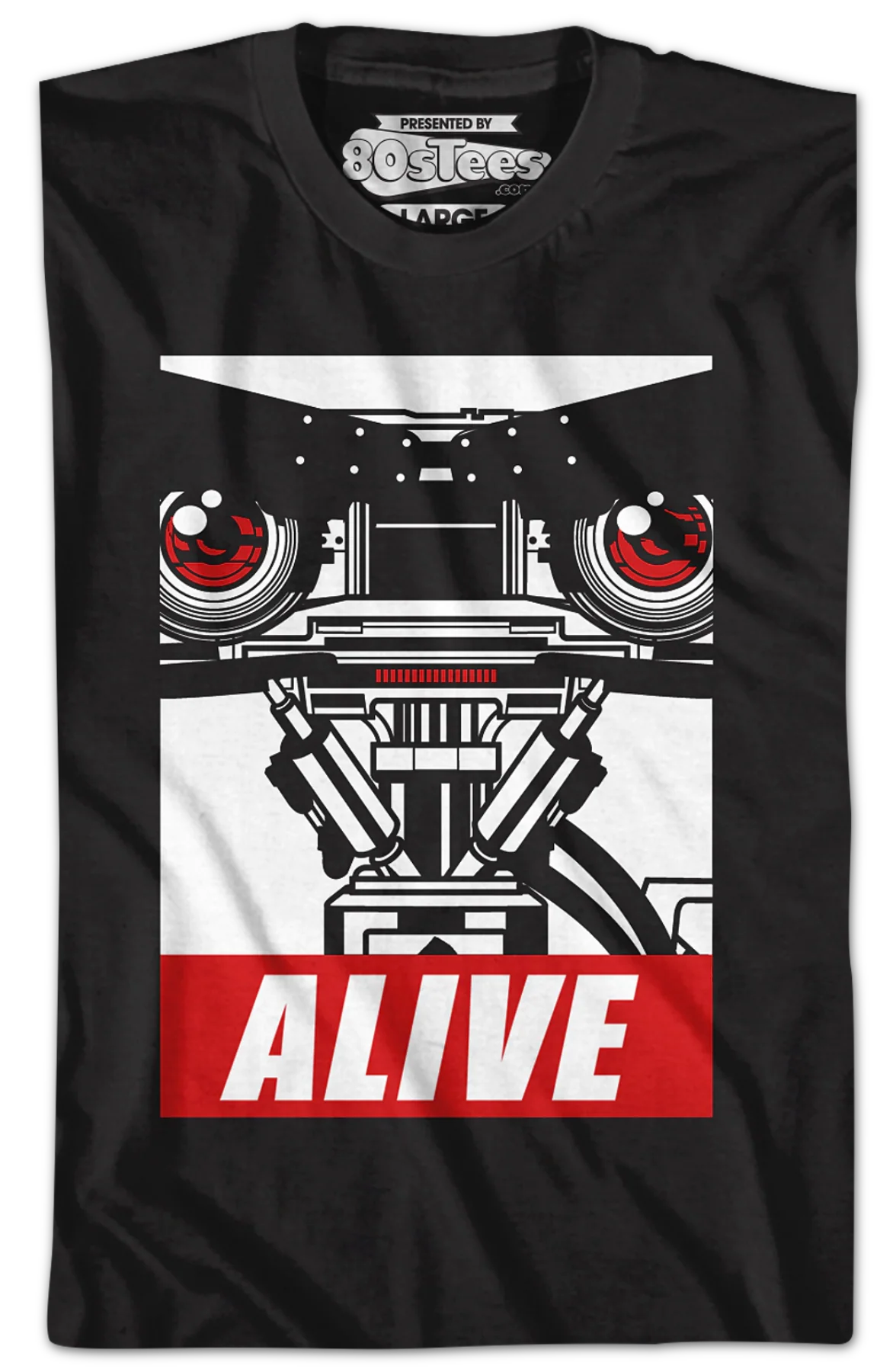 Number 5 Alive Short Circuit T-Shirt - Image 2