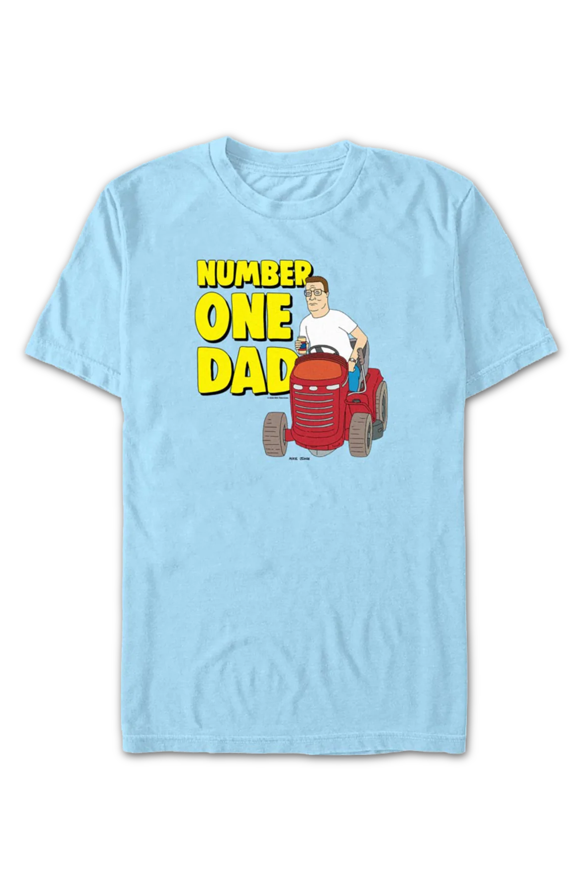 Number One Dad King Of The Hill T-Shirt - Image 2