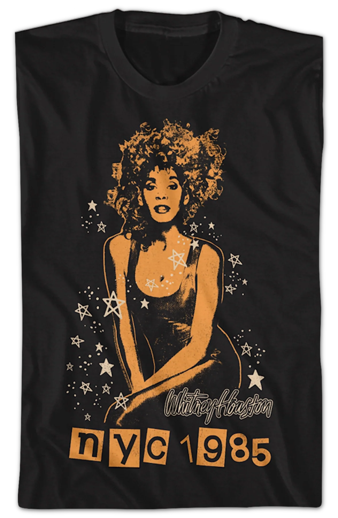 NYC 1985 Whitney Houston T-Shirt - Image 2