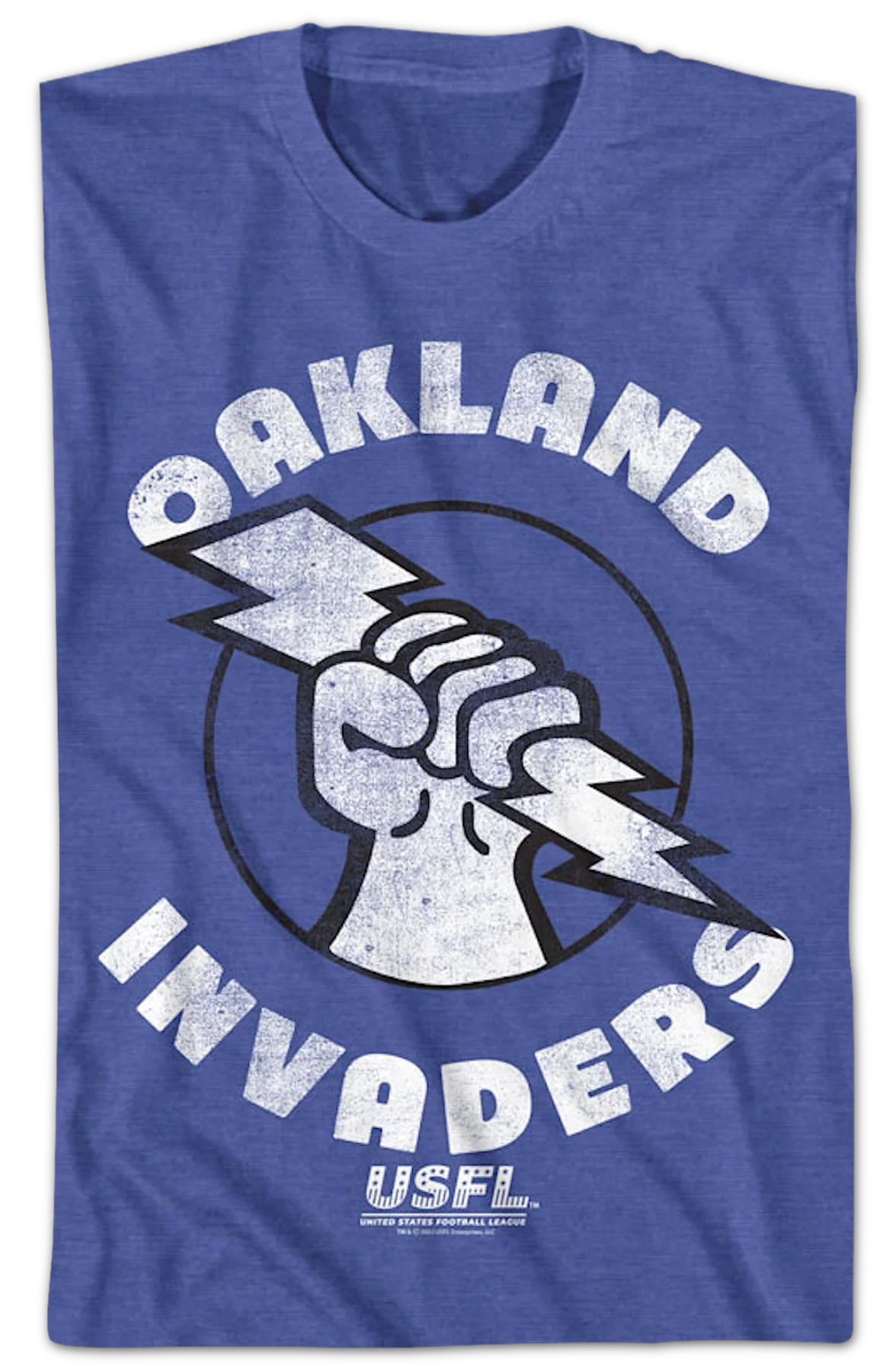 Oakland Invaders USFL T-Shirt - Image 2