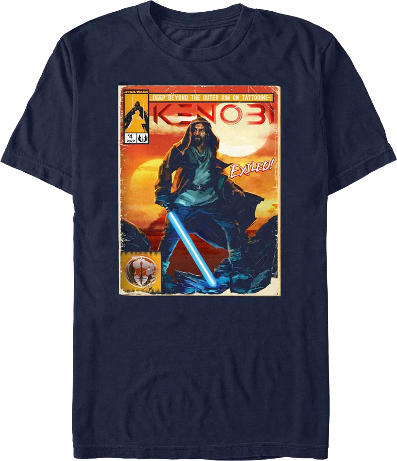 Obi-Wan Kenboi Exiled Star Wars T-Shirt