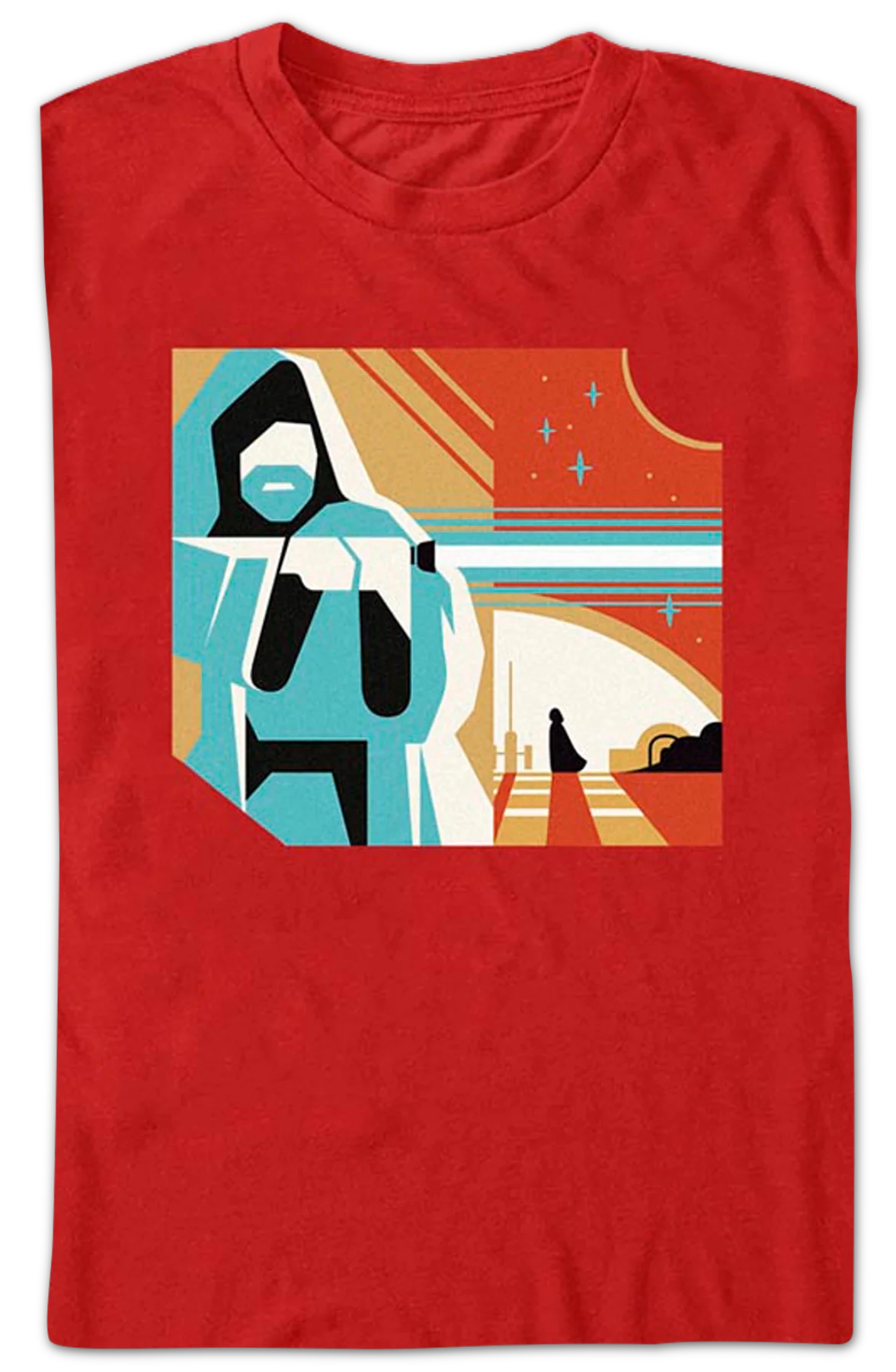 Obi-Wan Kenobi Graphic Poster Star Wars T-Shirt - Image 2