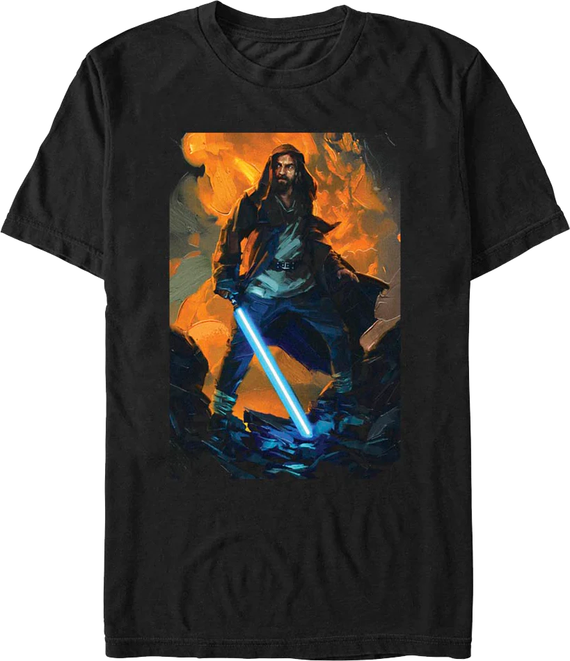 Obi-Wan Kenobi Painting Star Wars T-Shirt