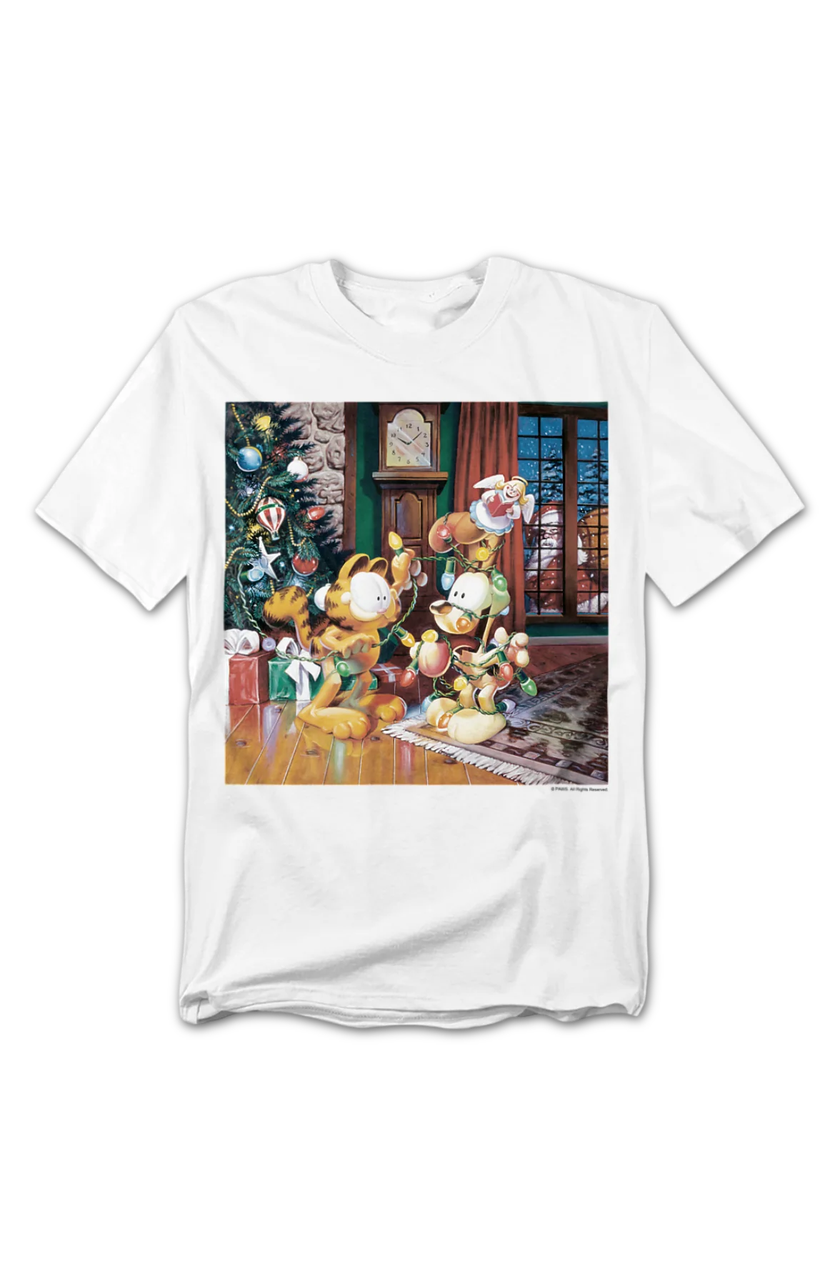 Odie Tree Garfield T-Shirt - Image 2