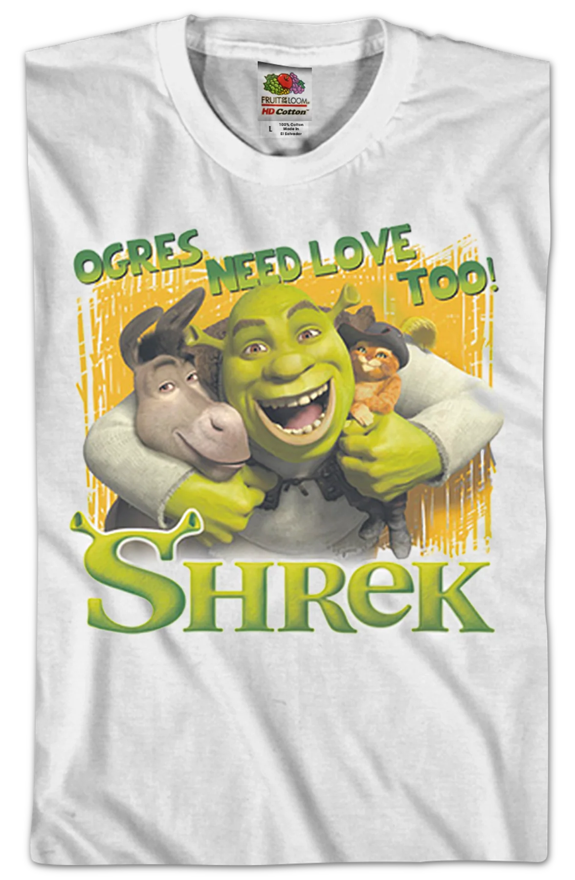 Ogres Need Love Too Shrek T-Shirt - Image 2