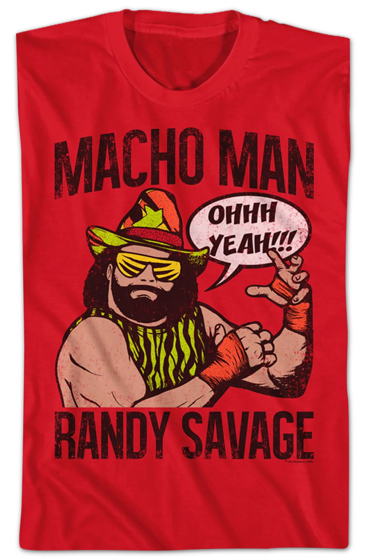 Ohhh Yeah Macho Man Randy Savage T-Shirt - Image 2