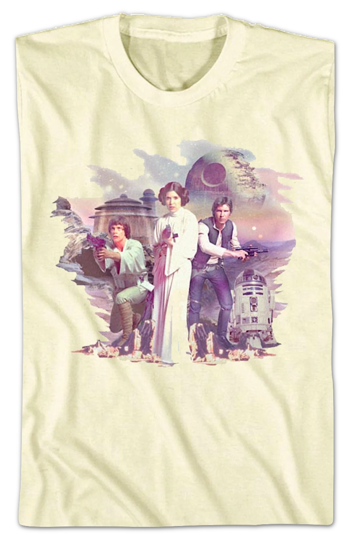 Oil Painting Heroes Star Wars T-Shirt - Image 2