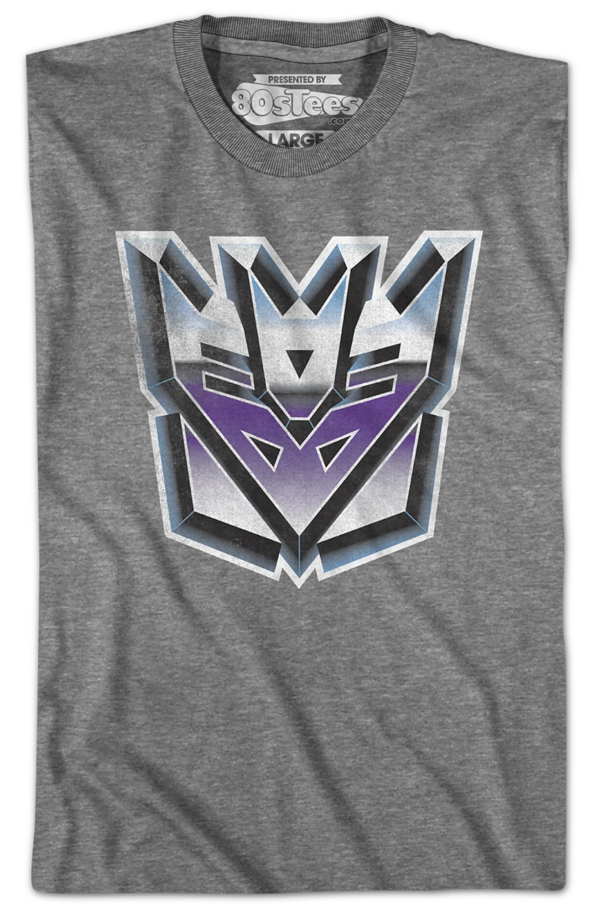 Old School Decepticons Logo Transformers T-Shirt - Image 2