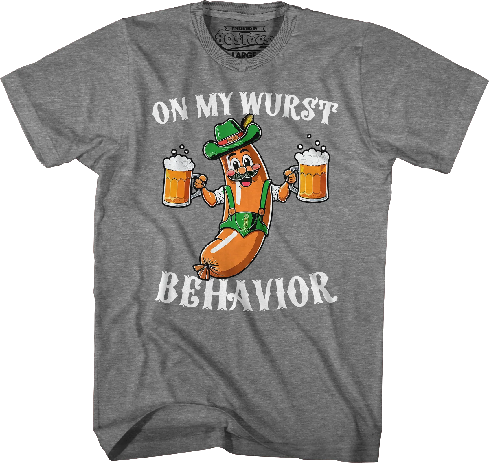On My Wurst Behavior T-Shirt - Image 3