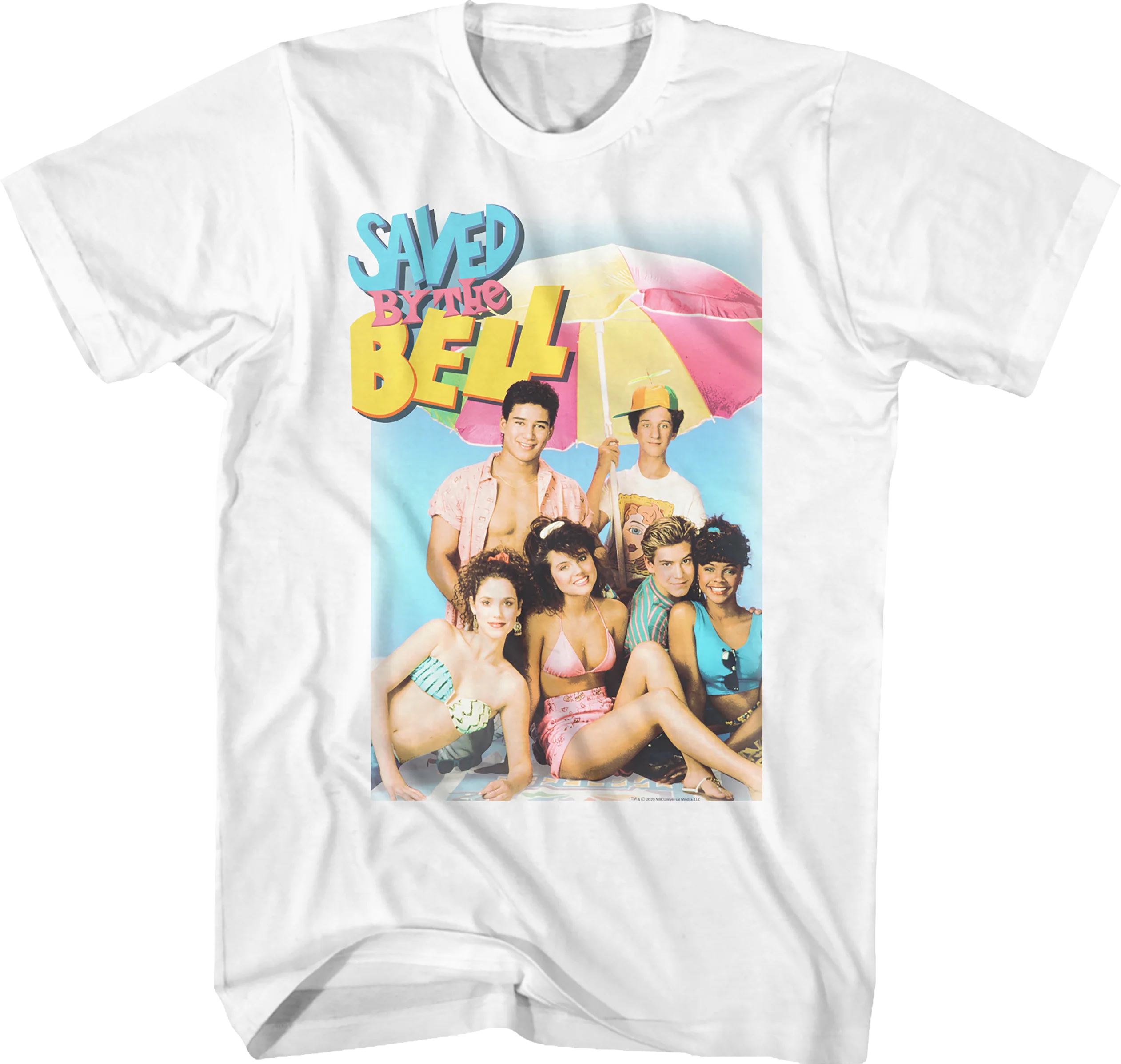 On The Beach Saved By The Bell T-Shirt