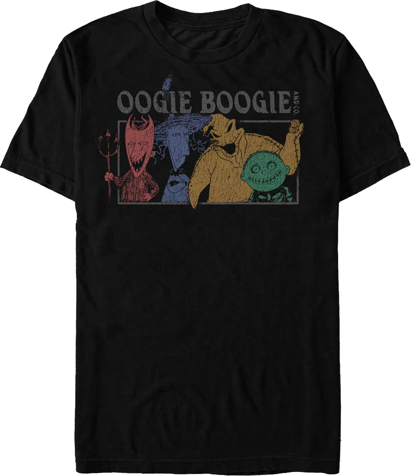 Oogie Boogie And Co. Nightmare Before Christmas T-Shirt