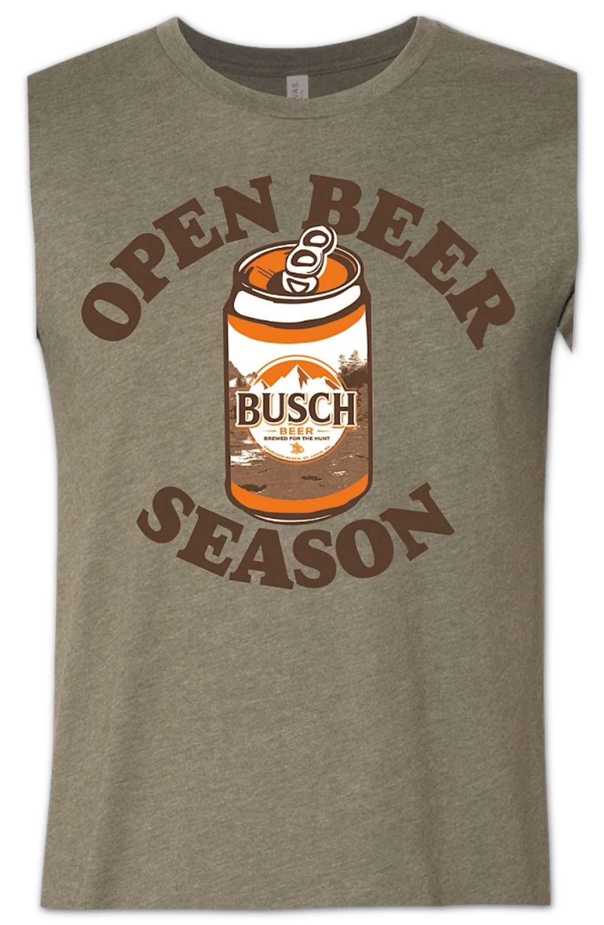 Open Beer Season Busch T-Shirt - Image 2