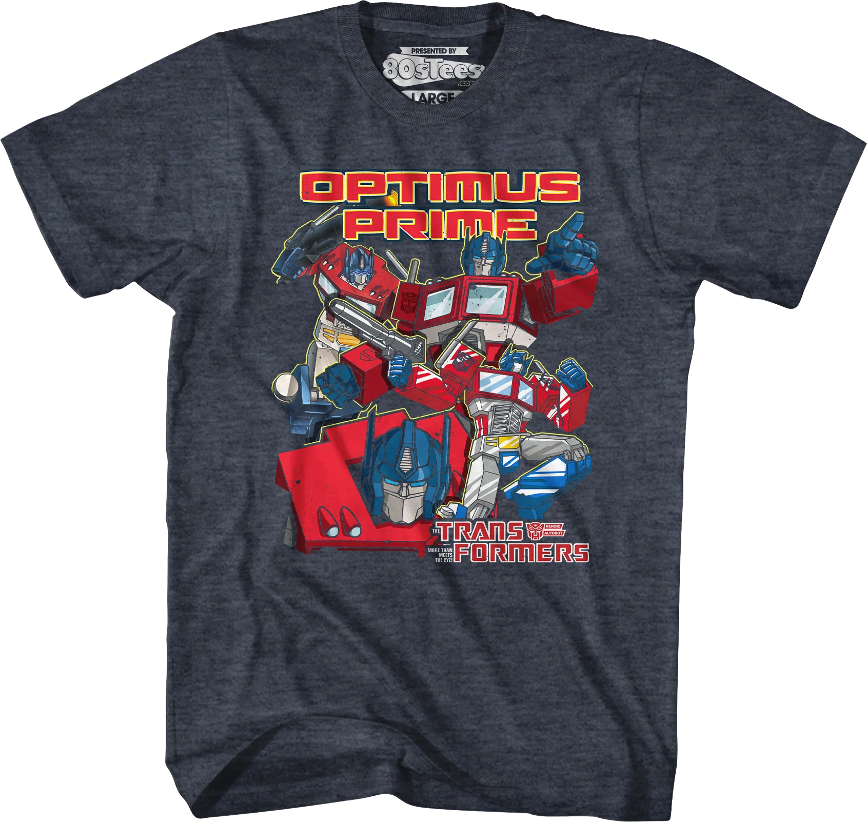Optimus Prime Collage Transformers T-Shirt - Image 4