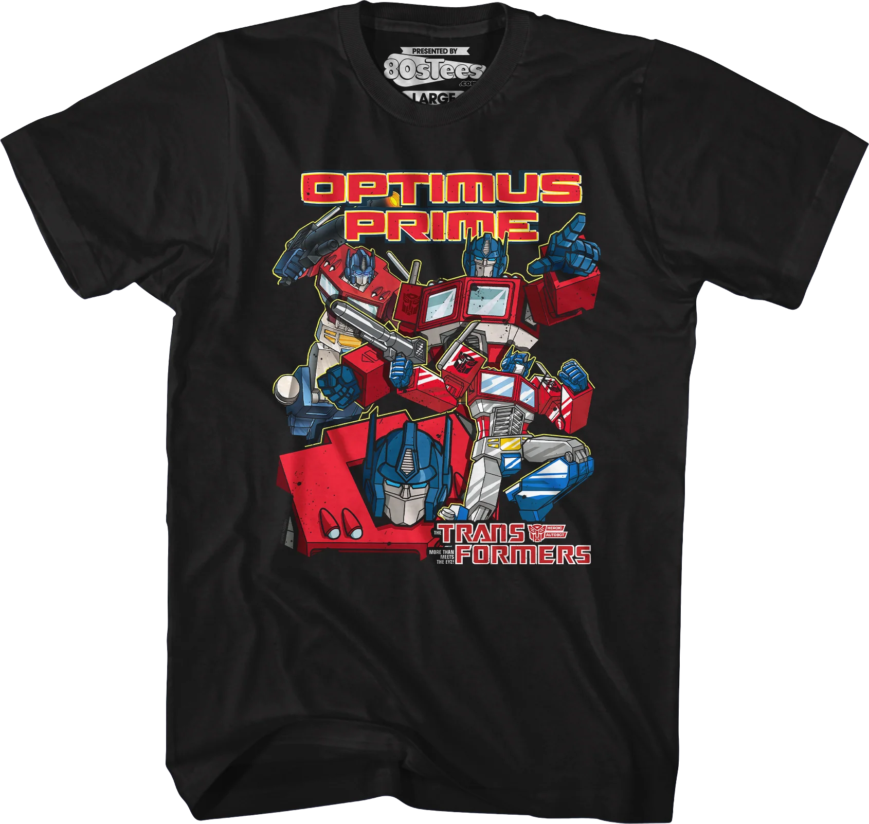 Optimus Prime Collage Transformers T-Shirt - Image 5