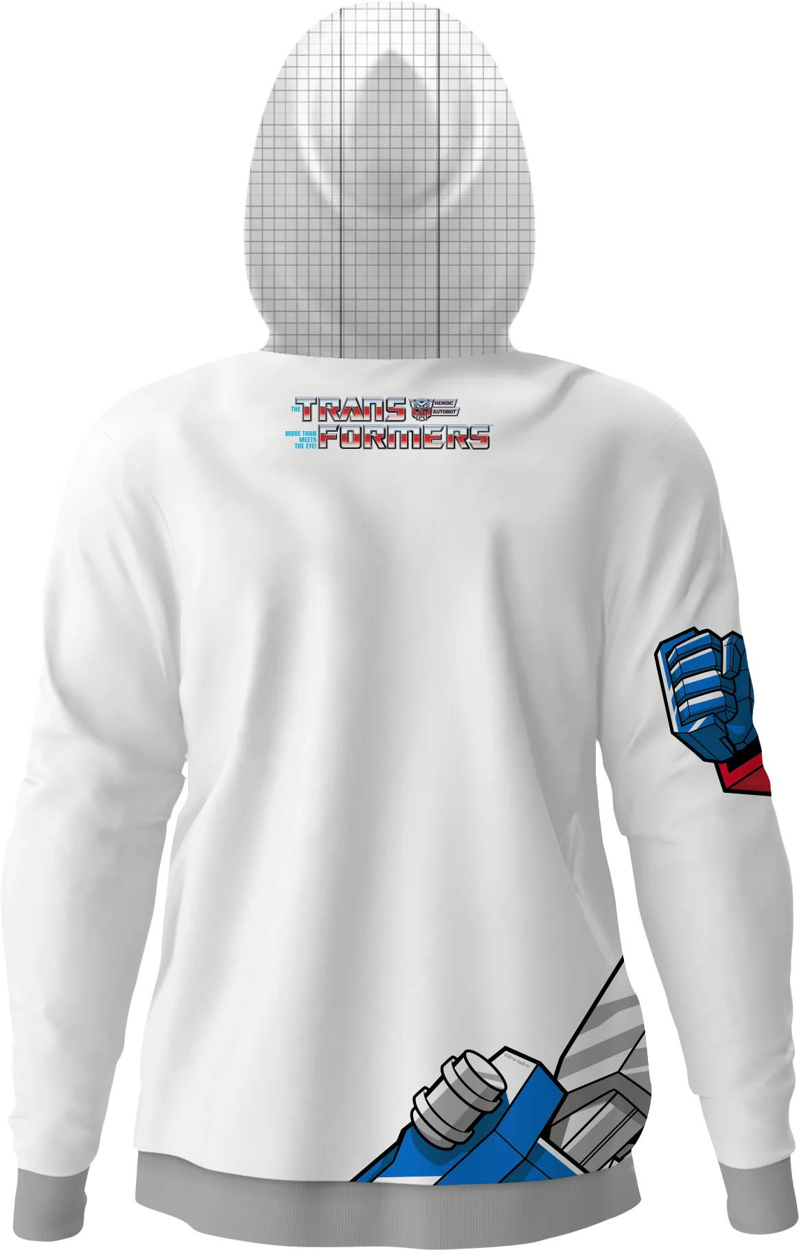 Optimus Prime Transformers Premium Zippered Hoodie - Image 3