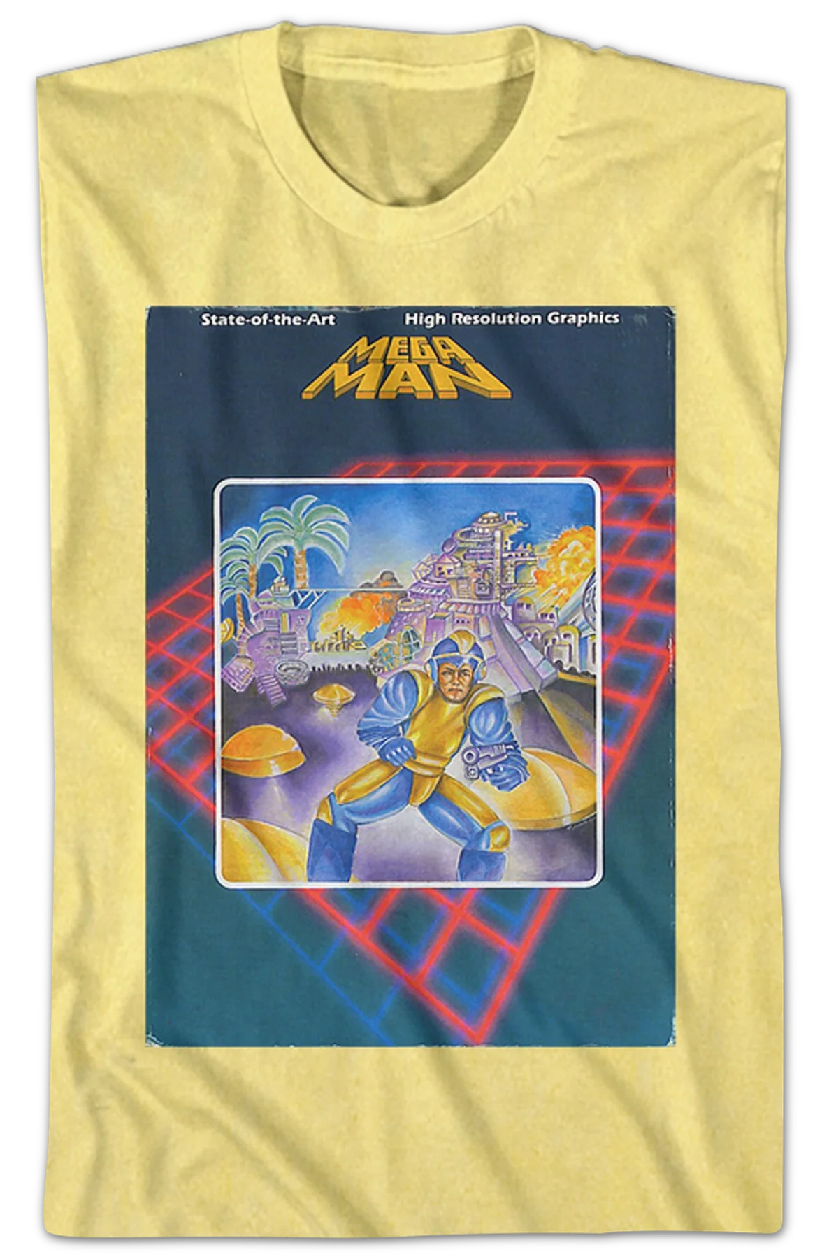 Original Artwork Mega Man T-Shirt - Image 2