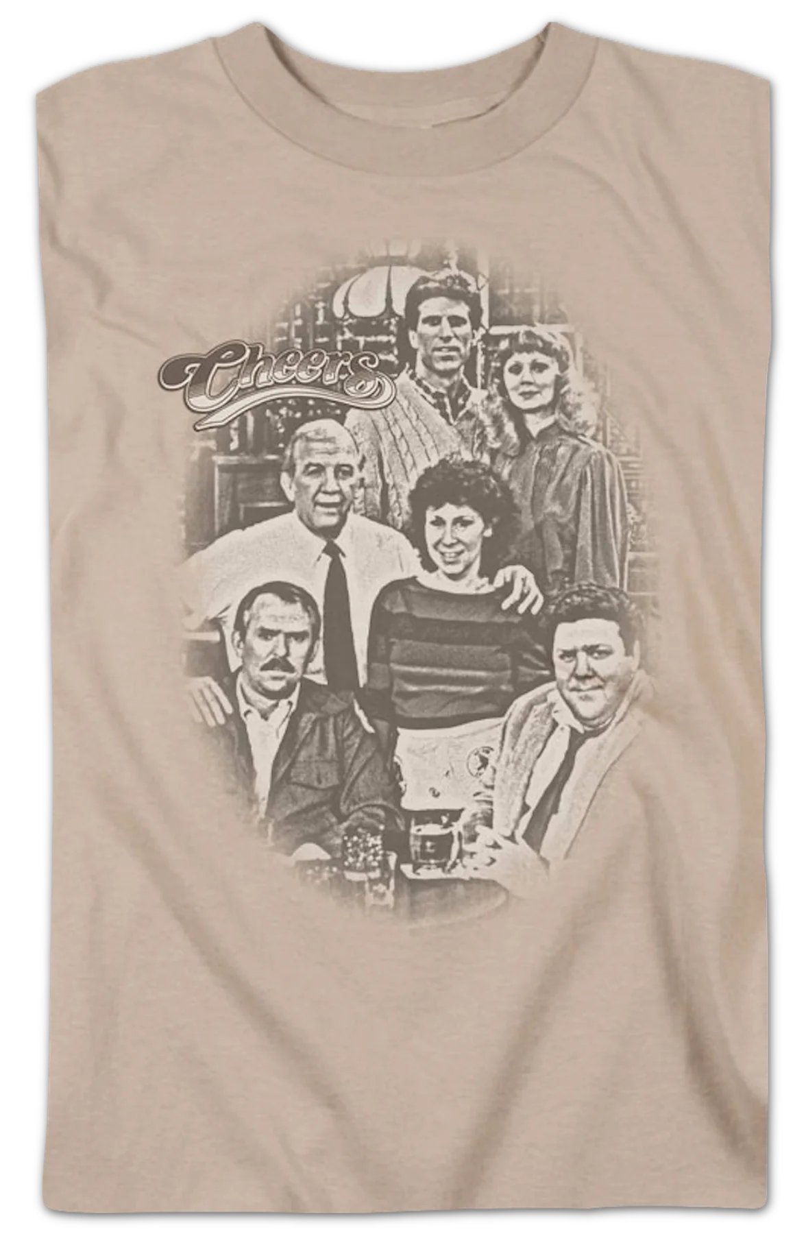 Original Cast Cheers T-Shirt - Image 2