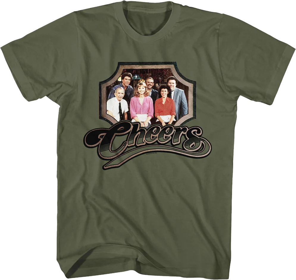 Original Cast Frame Cheers T-Shirt