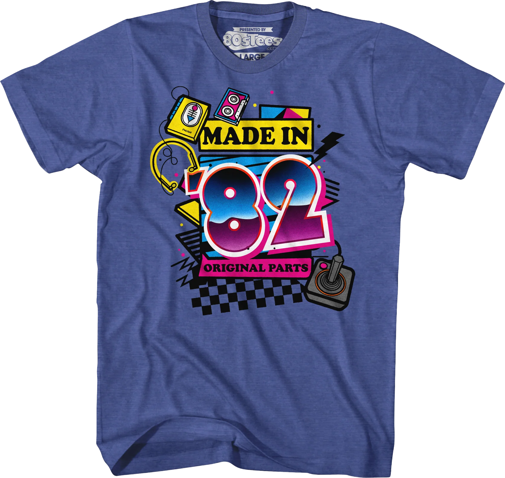 Original Parts Made In '82 T-Shirt